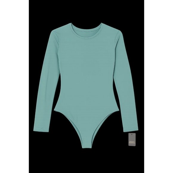 Auden size XXL Luxe Stretch Fully Lined long-sleeve Body Suit New - Picture 2 of 3